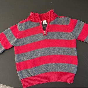 Quarter zip up sweater. Toddler Boys 2T. The Children’s Plcae